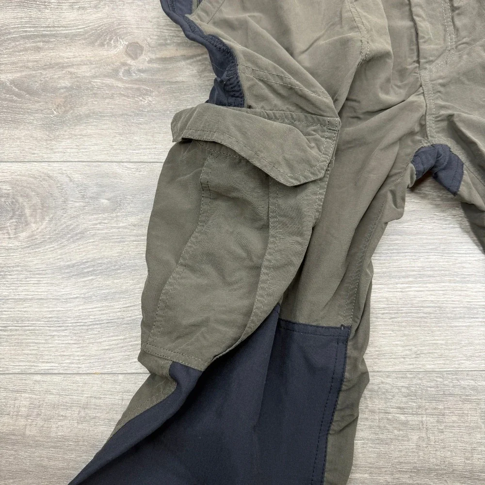 Bear Grylls Craghoppers Cargo Pants Mens Large Gray Black Hiking Utility Outdoor